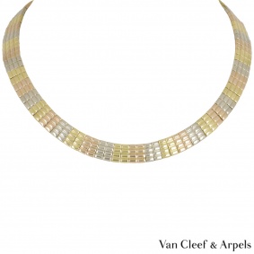 Van Cleef & Arpels Tri-Colour Necklace